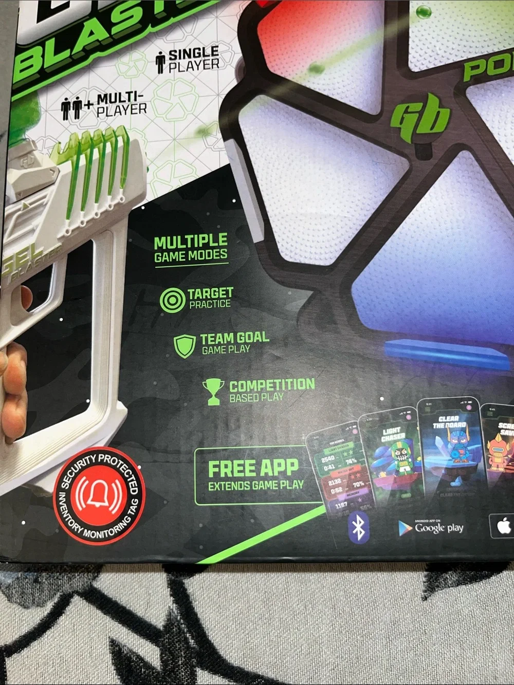 Portal Smart Target System - Black/Green/Blue